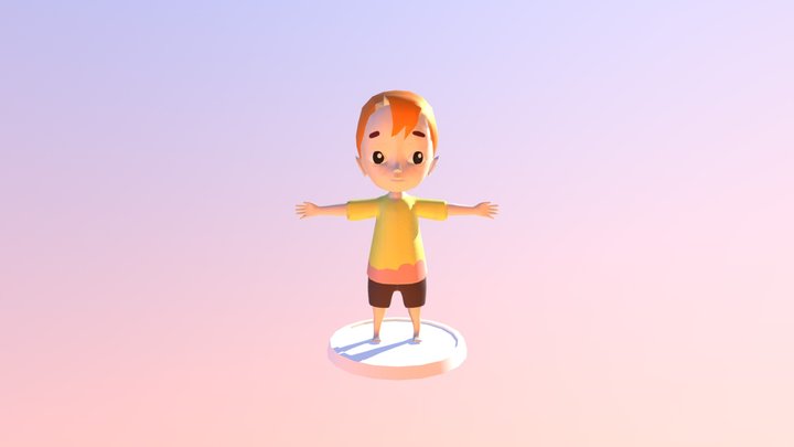 Child 3D Model