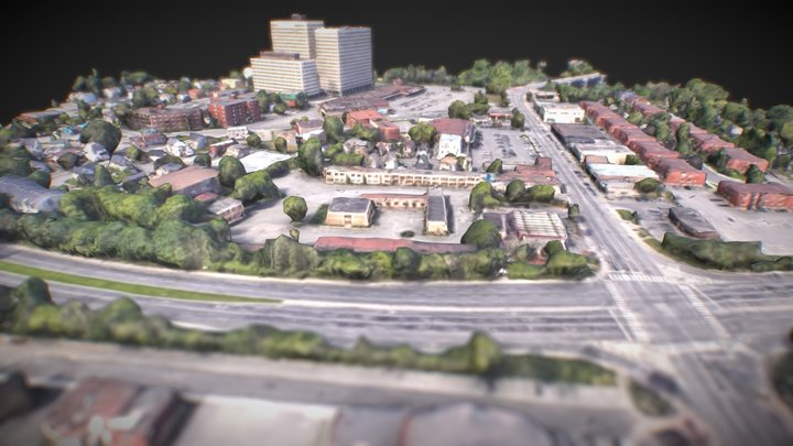 MONTREAL ROAD & VANIER PKWY 3D Model