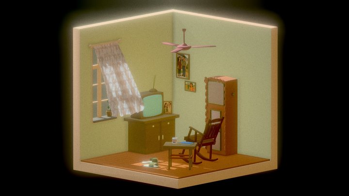 Companions- Old Man's Room for BG Refs 3D Model