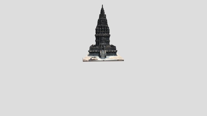 PrambananCandiGaruda 3D Model