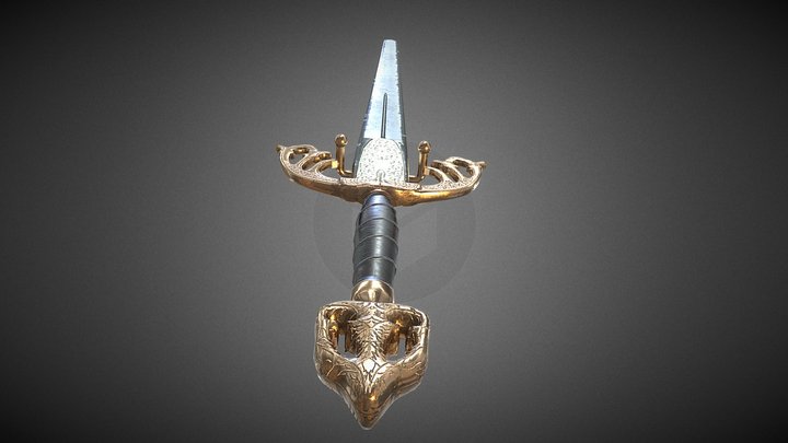 Tizona - legendary sword of El cid 3D Model