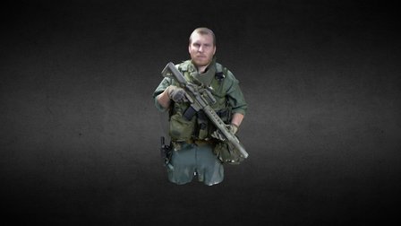 Longview PD Action Figure 3D Model