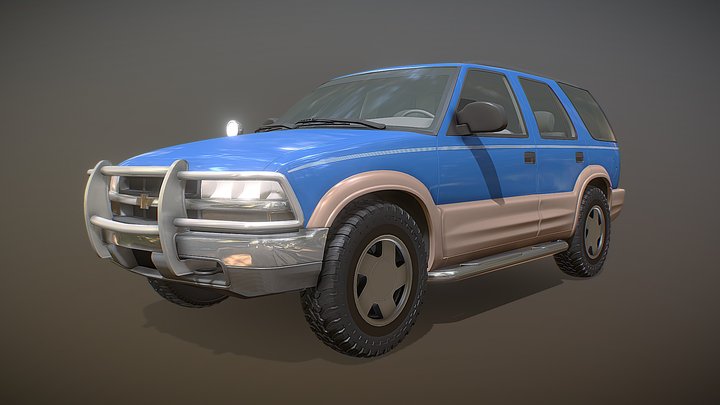 Chevrolet Blazer LT 2000 3D Model