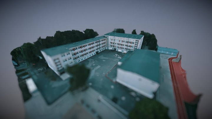 Rīgas 21. vidusskola 3D Model