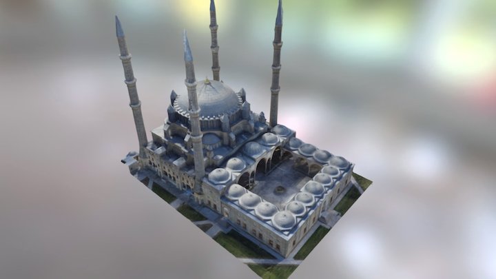 Selimiye Camisi 3d Modeli 3D Model