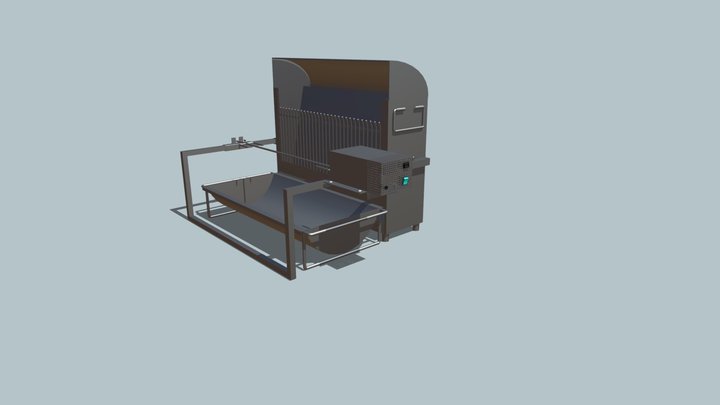 SPIT-ROAST SP600CDB avec Broche 3D Model