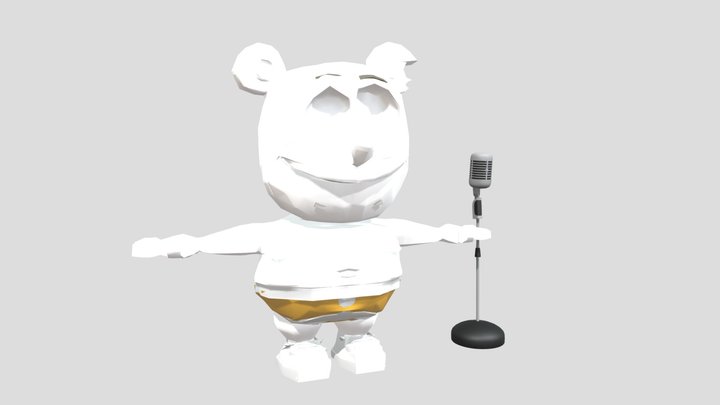 Gummibar (The Gummy Bear) 3D Model