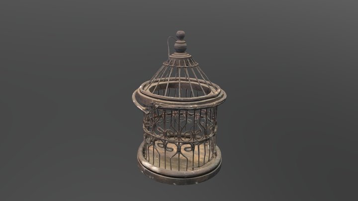 Bird Cage 3D Model