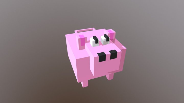 Pig Polished 3D Model