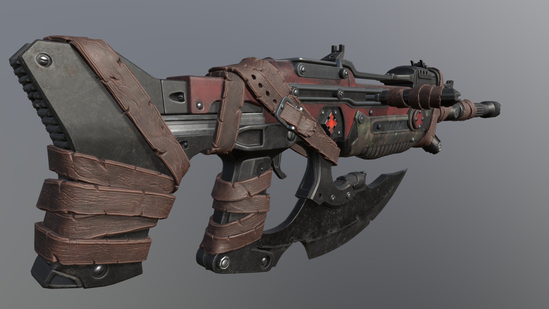 ArtStation - Gears of War 3 Weapons