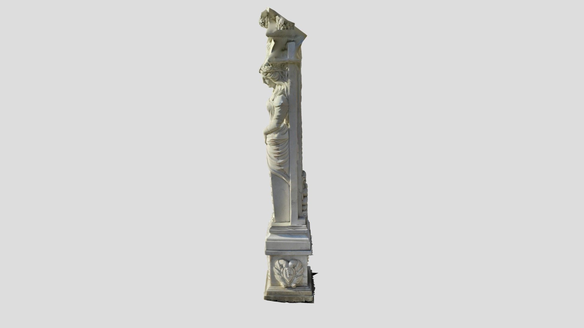 Statur/Säule 3D Scann