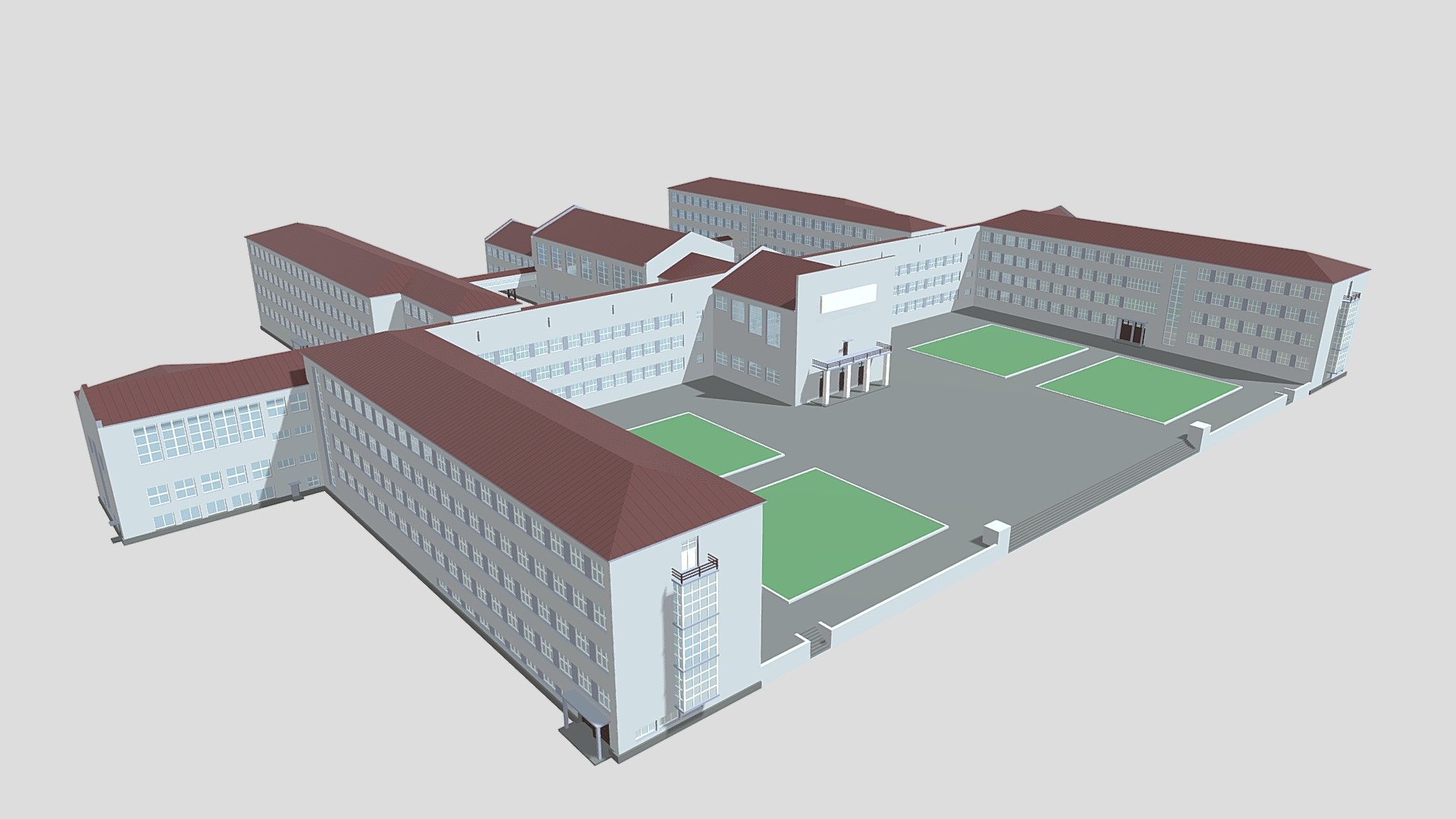 VTUZGORODOK_10_Professors_House_2 — Sketchfab embed 3D viewer