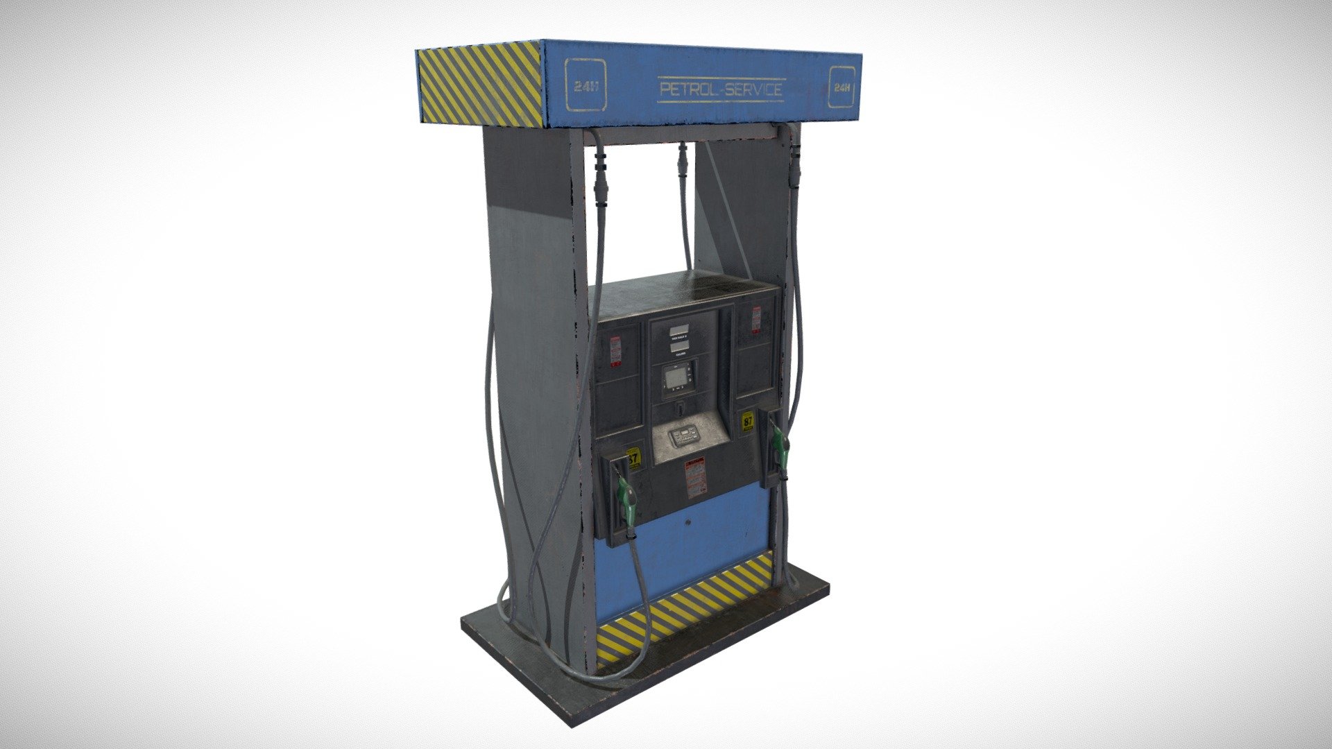 Gas Pump Blend Buy Royalty Free 3D model by Adrian Kulawik