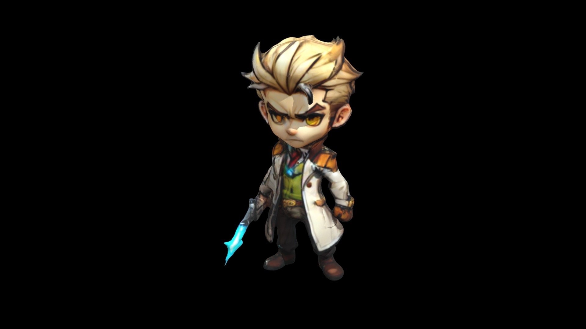 Anime/ Cartoon character - Download Free 3D model by klrxyz [d902a14 ...