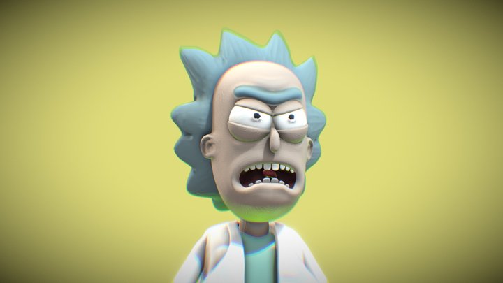 Rick Sanchez HP 3D Model