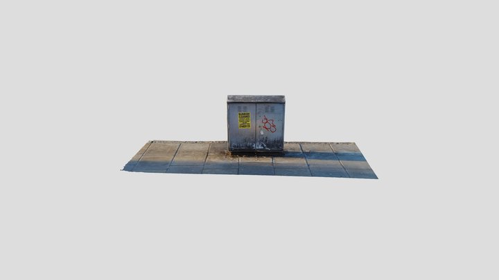London Cable Box 3D Model