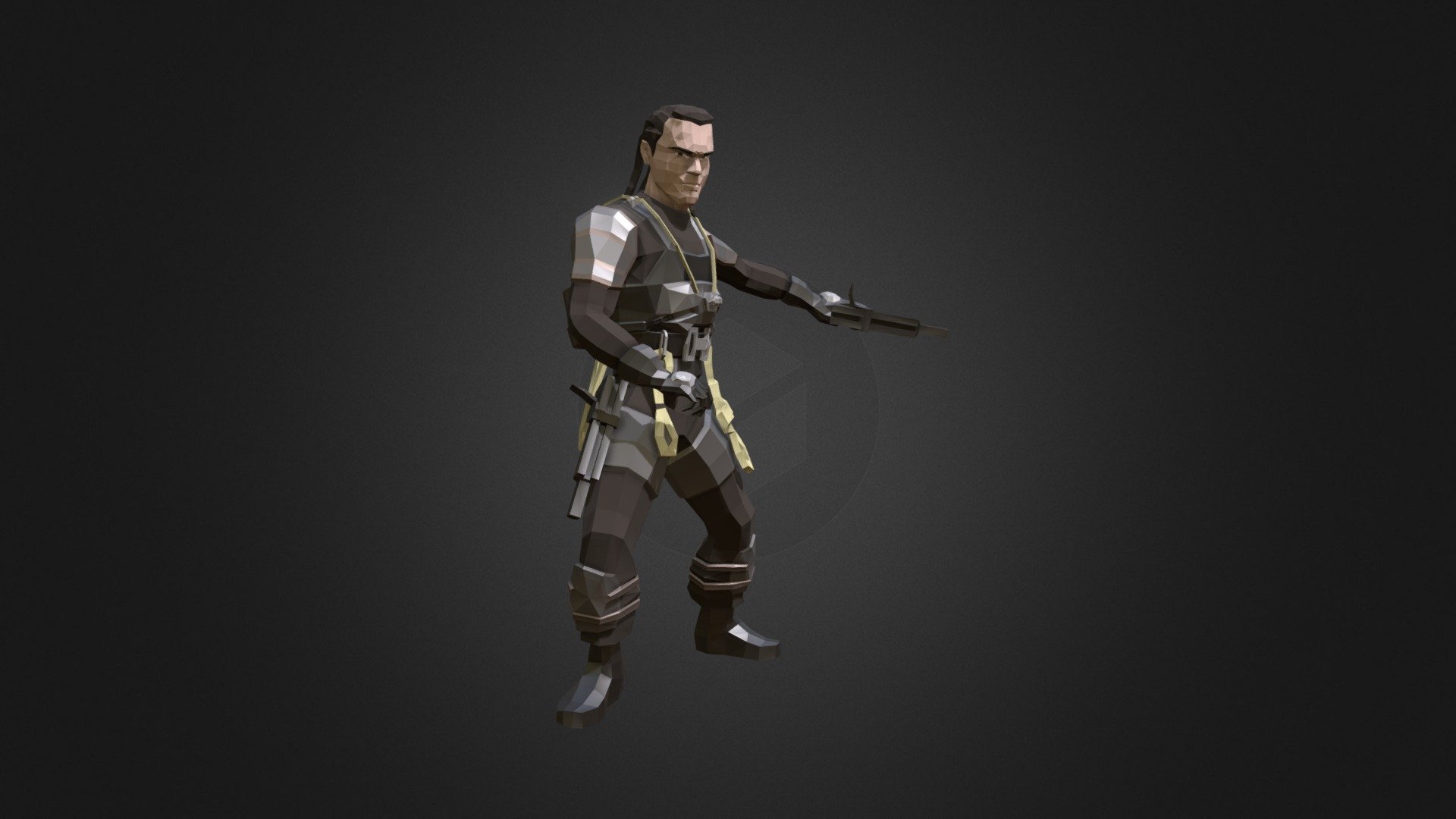 Slipknot (Adam Beach) — Sketchfab embed 3D viewer