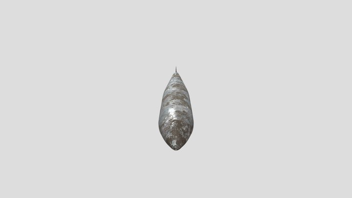 F-16 Drop tank under the sea 3D Model