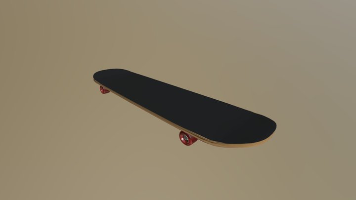 Skate Board 3D Model