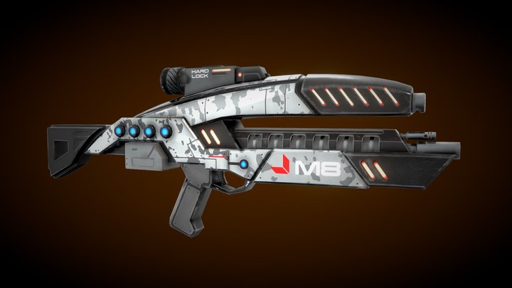 M8 Avenger Mass Effect 3D Model