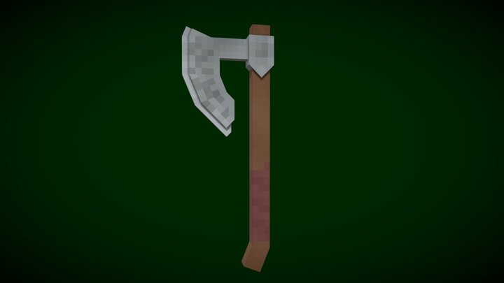 Viking axe 3D Model