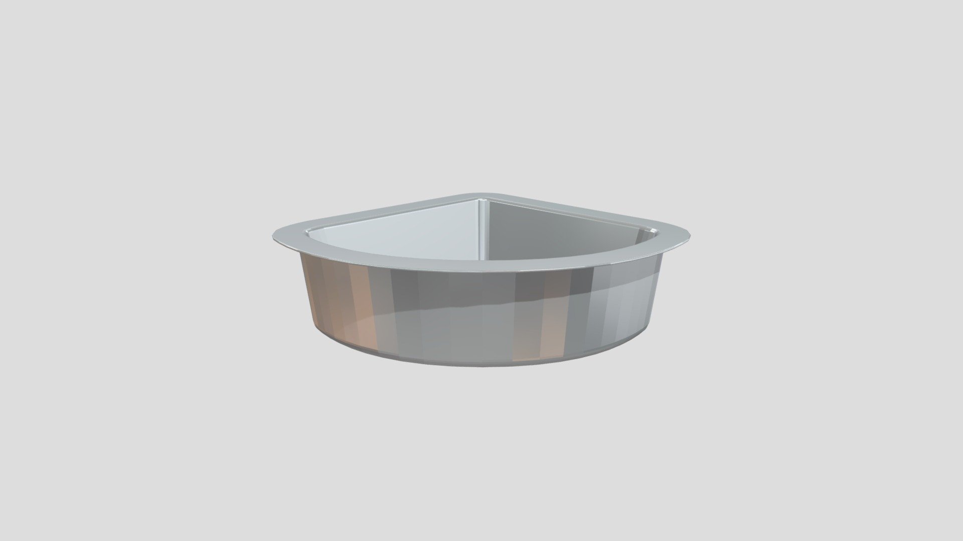 Curved triangular basin - Download Free 3D model by evanluo [d906e27 ...