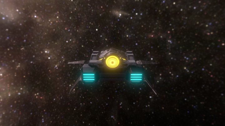 Spaceship 3D Model