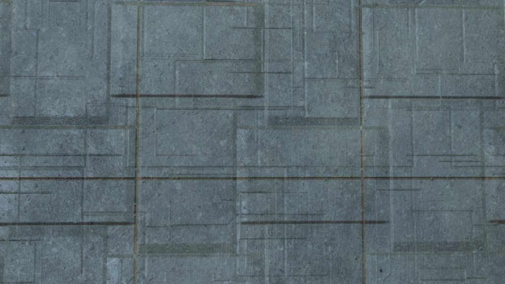UrCementPath02 PBR Material