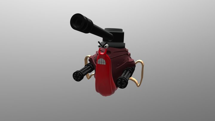 Metal Snail 3D Model