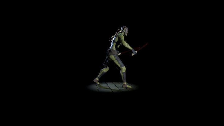 Uokoko: The Nightmare 3D Model