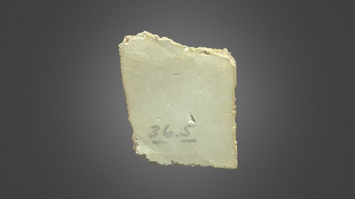 Evaporite Core Gray 1-31, Section 7736.5 – Modello 3D gratuito STL