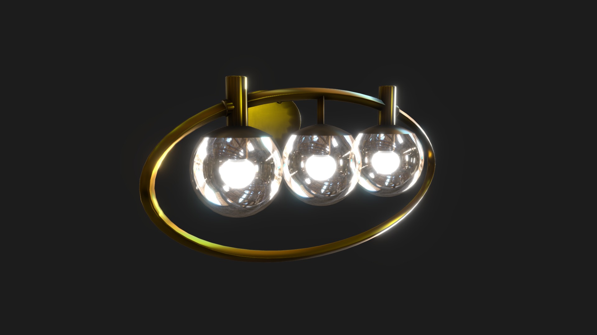 3D model HGPBR-35 - This is a 3D model of the HGPBR-35. The 3D model is about a pair of light bulbs.