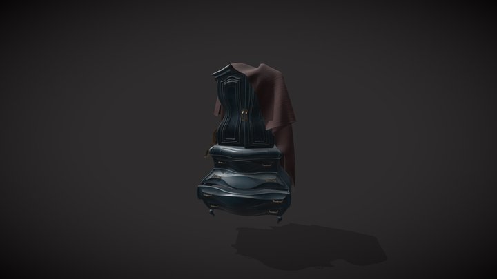 Fairy wardrobe 3D Model