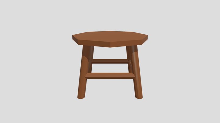 Stool 3D Model