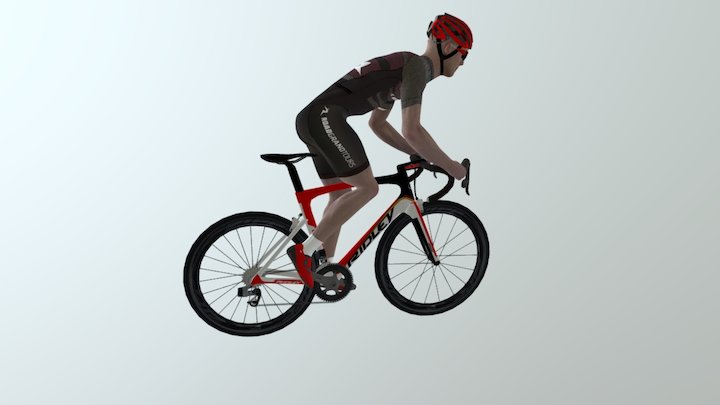 Climbing Out Of The Saddle WIP 3D Model