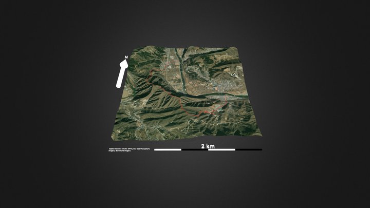 京西小华山 – Modèle 3D gratuit STL