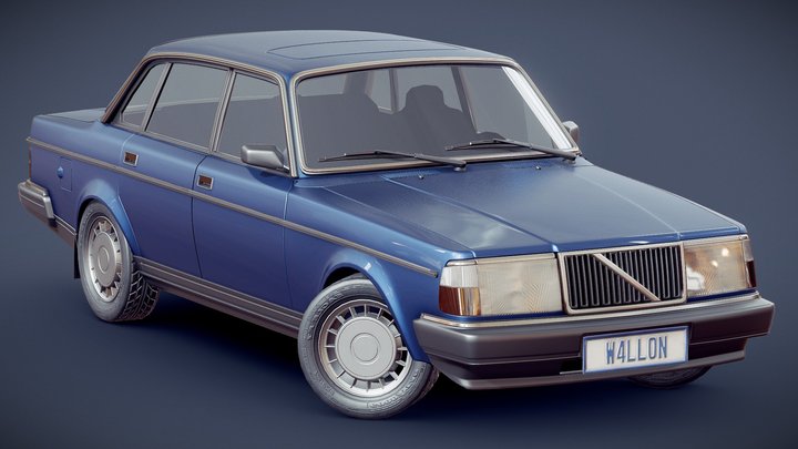 Volvo 240 3D Model