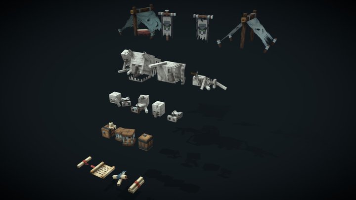 The Pillagers Past 3D Model