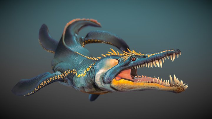 Pliosaur 3D Model