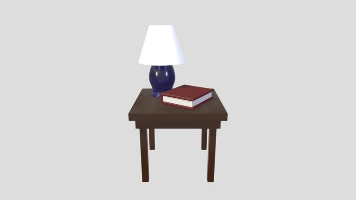 Study Scene 3D Model
