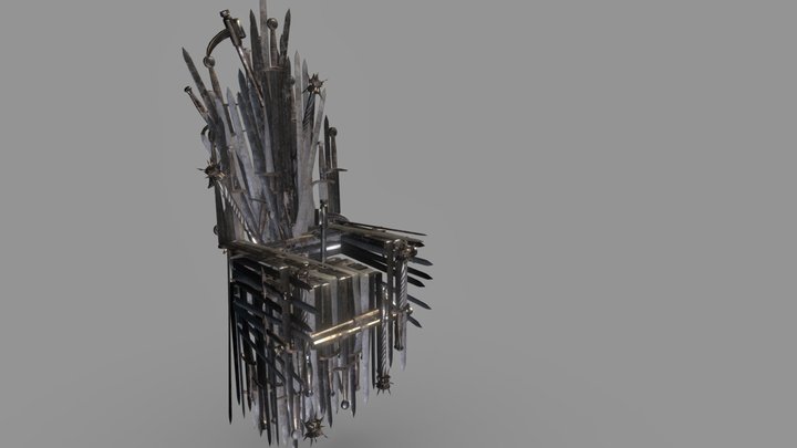 Throne of War 3D Model