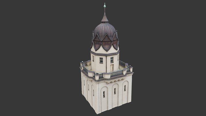 Stadtbadturm 3D Model