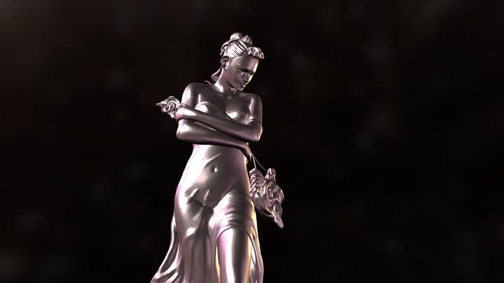 Woman Scrupture 01 3D Model