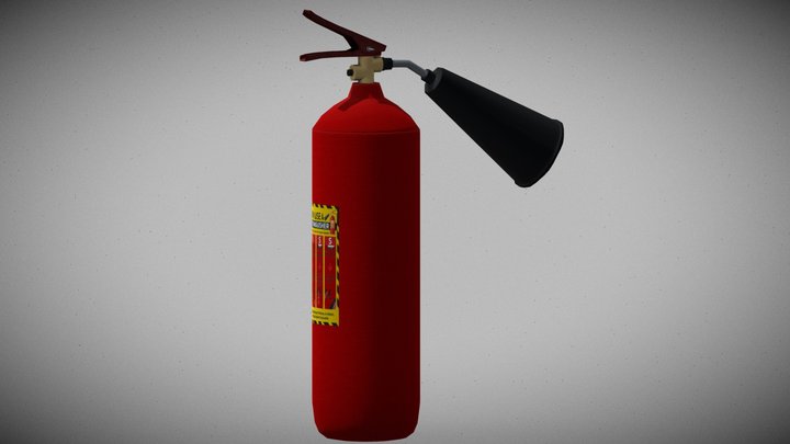 Fire extinguisher – Kostenloses 3D-Modell STL
