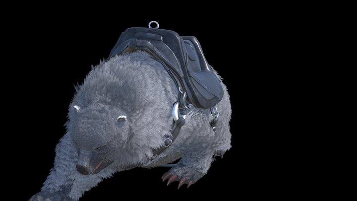 War Bear Rdam Download 3D Model Animated 3D Model