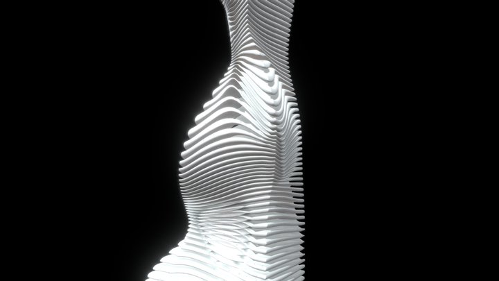 3D Model - Architectural Tower 3D Model