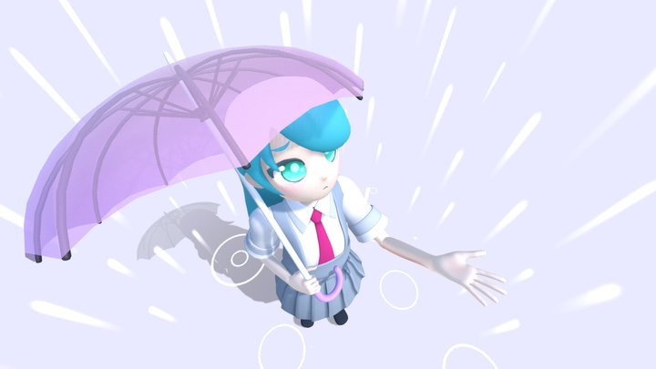 Rainy Waltz 3D Model