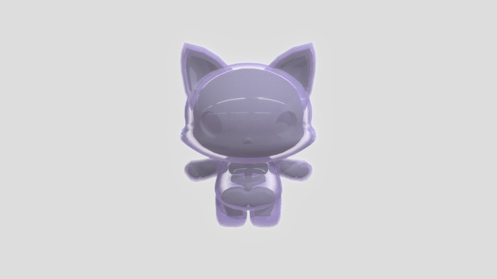 Cat Skeleton Model