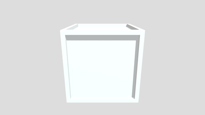 Crate 3D Model