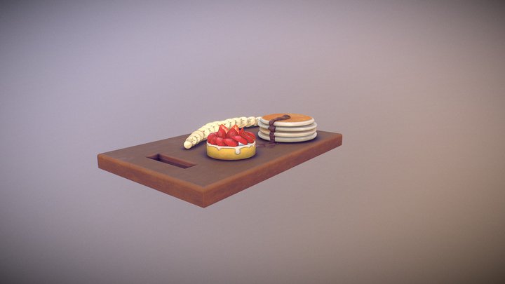 Dessert 3D Model